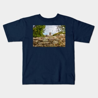 St Davids Cathedral, Wales Kids T-Shirt